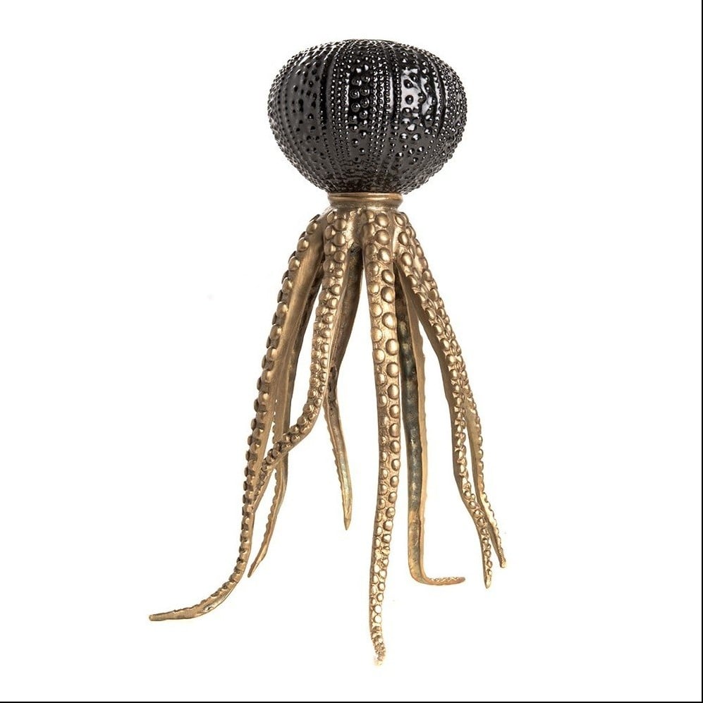 Bougeoir Poulpe - Noir