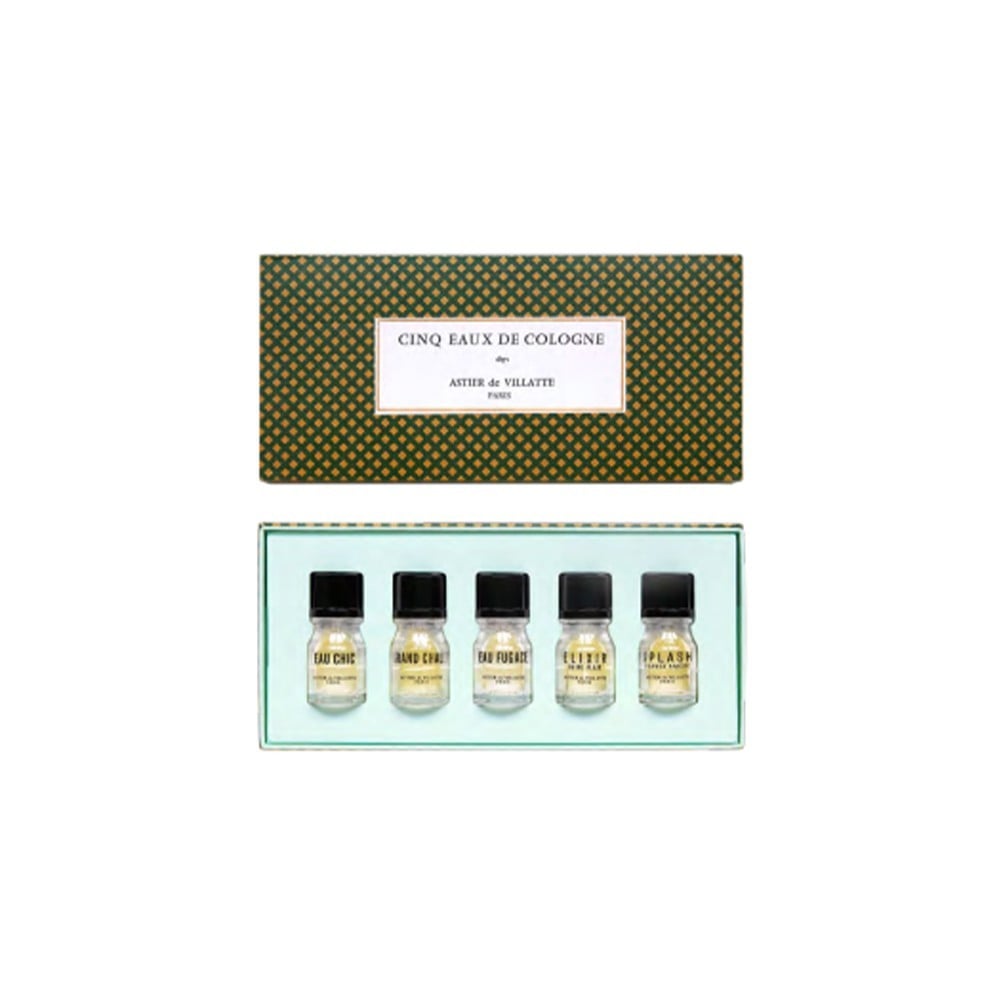 Coffret Cinq Eaux De Cologne