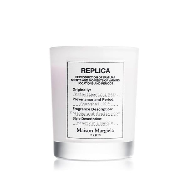 Spring Time In  A Park Candle