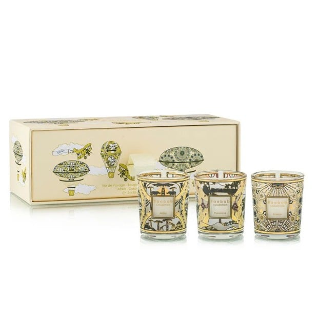 Trio Travel Candles Rosace - Caravane - Afrika