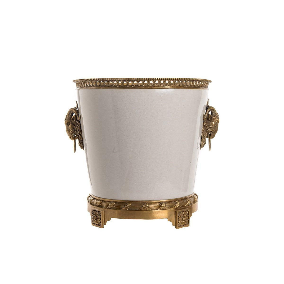 Vasque Cache Pot Craquelé